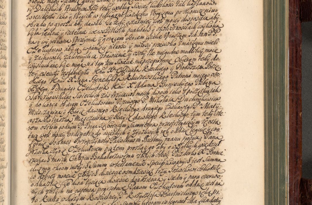 Zdjęcie nr 774 dla obiektu archiwalnego: Acta actorum episcopalium R. D. Joannis a Małachowice Małachowski, episcopi Cracoviensis a die 16 Julii anni 1688 et 1689 acticatorum. Volumen IV