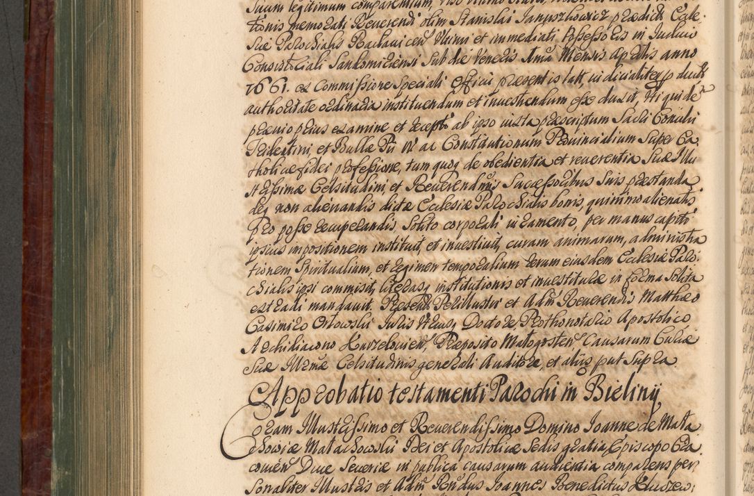 Zdjęcie nr 769 dla obiektu archiwalnego: Acta actorum episcopalium R. D. Joannis a Małachowice Małachowski, episcopi Cracoviensis a die 16 Julii anni 1688 et 1689 acticatorum. Volumen IV