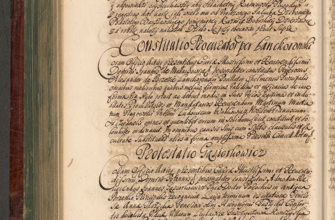 Zdjęcie nr 765 dla obiektu archiwalnego: Acta actorum episcopalium R. D. Joannis a Małachowice Małachowski, episcopi Cracoviensis a die 16 Julii anni 1688 et 1689 acticatorum. Volumen IV