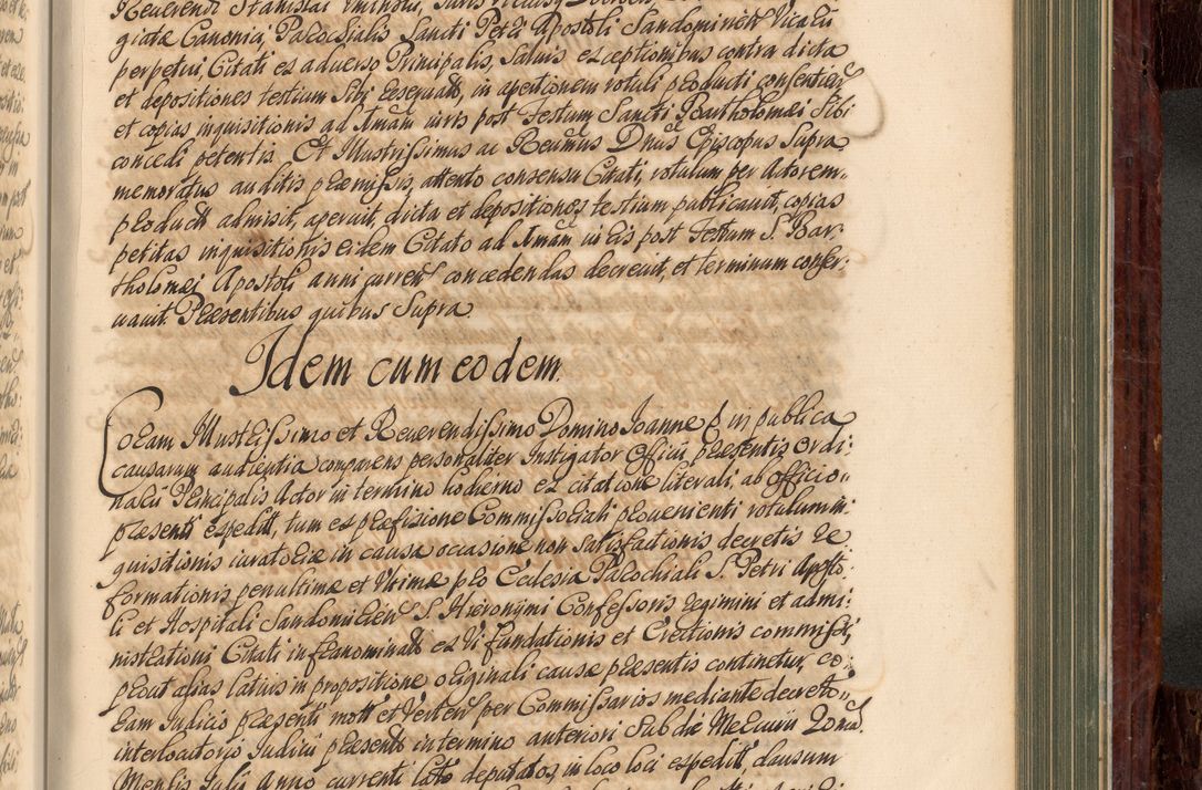 Zdjęcie nr 762 dla obiektu archiwalnego: Acta actorum episcopalium R. D. Joannis a Małachowice Małachowski, episcopi Cracoviensis a die 16 Julii anni 1688 et 1689 acticatorum. Volumen IV