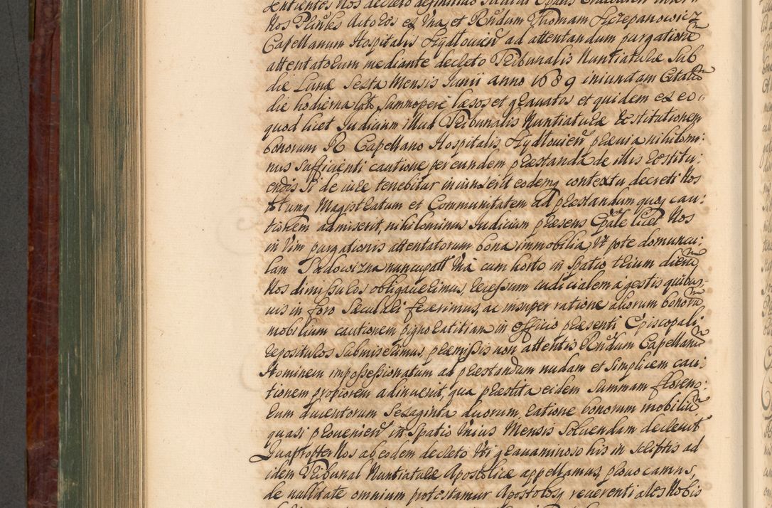 Zdjęcie nr 745 dla obiektu archiwalnego: Acta actorum episcopalium R. D. Joannis a Małachowice Małachowski, episcopi Cracoviensis a die 16 Julii anni 1688 et 1689 acticatorum. Volumen IV