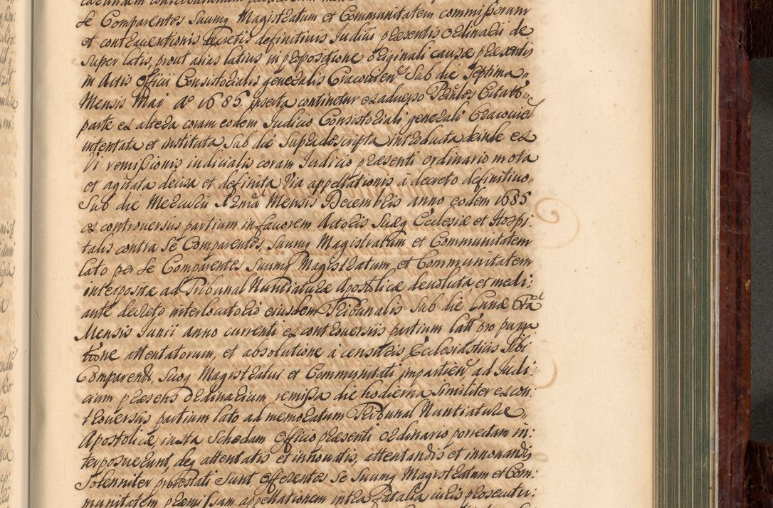 Zdjęcie nr 744 dla obiektu archiwalnego: Acta actorum episcopalium R. D. Joannis a Małachowice Małachowski, episcopi Cracoviensis a die 16 Julii anni 1688 et 1689 acticatorum. Volumen IV