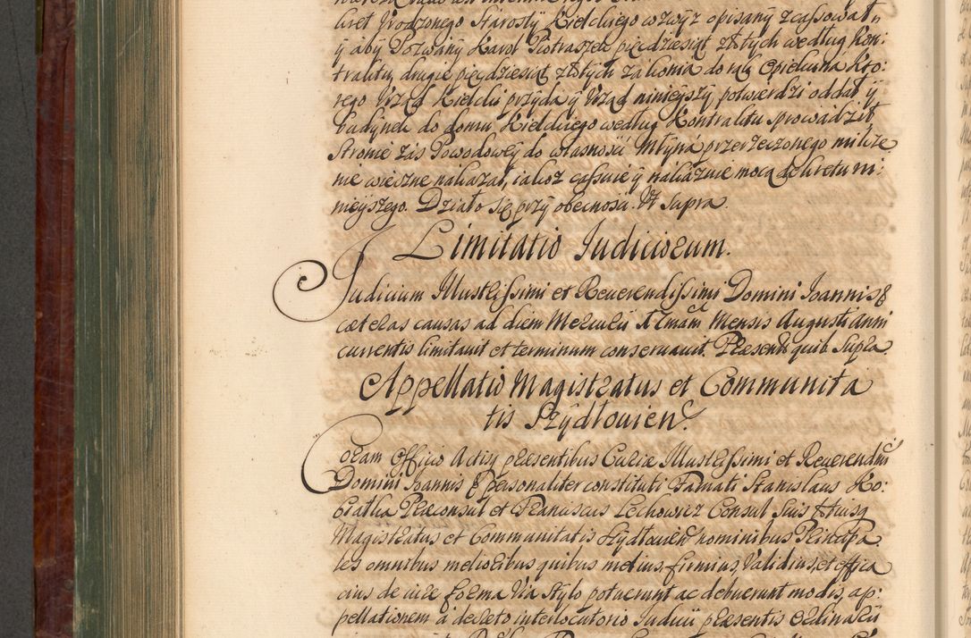 Zdjęcie nr 743 dla obiektu archiwalnego: Acta actorum episcopalium R. D. Joannis a Małachowice Małachowski, episcopi Cracoviensis a die 16 Julii anni 1688 et 1689 acticatorum. Volumen IV