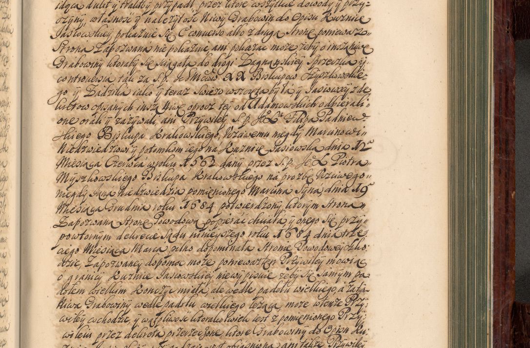 Zdjęcie nr 740 dla obiektu archiwalnego: Acta actorum episcopalium R. D. Joannis a Małachowice Małachowski, episcopi Cracoviensis a die 16 Julii anni 1688 et 1689 acticatorum. Volumen IV