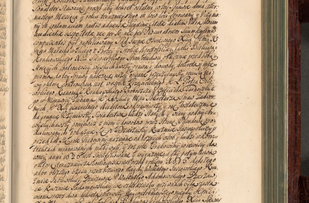 Zdjęcie nr 738 dla obiektu archiwalnego: Acta actorum episcopalium R. D. Joannis a Małachowice Małachowski, episcopi Cracoviensis a die 16 Julii anni 1688 et 1689 acticatorum. Volumen IV