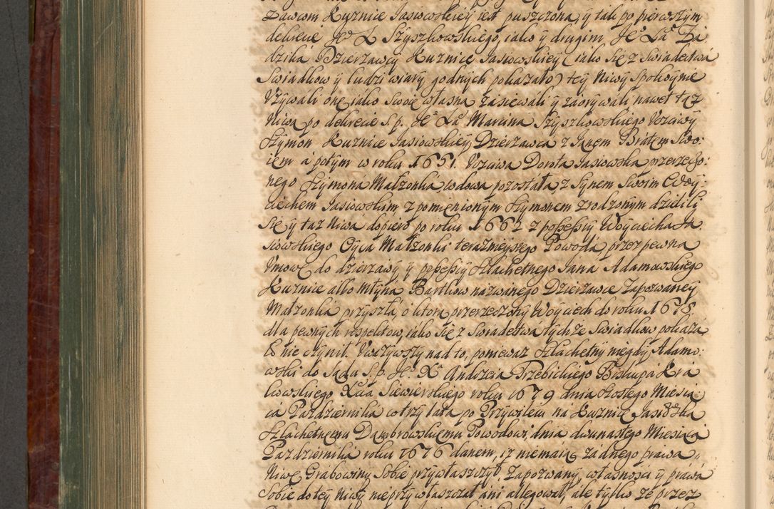 Zdjęcie nr 739 dla obiektu archiwalnego: Acta actorum episcopalium R. D. Joannis a Małachowice Małachowski, episcopi Cracoviensis a die 16 Julii anni 1688 et 1689 acticatorum. Volumen IV