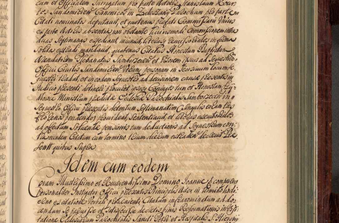 Zdjęcie nr 736 dla obiektu archiwalnego: Acta actorum episcopalium R. D. Joannis a Małachowice Małachowski, episcopi Cracoviensis a die 16 Julii anni 1688 et 1689 acticatorum. Volumen IV