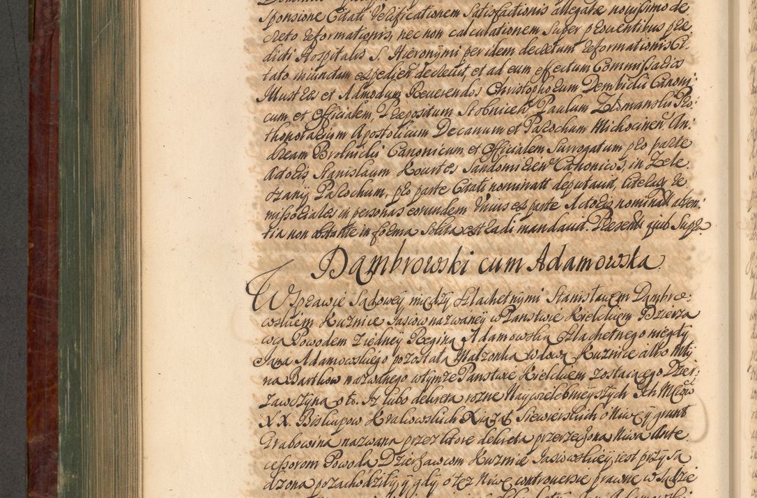 Zdjęcie nr 737 dla obiektu archiwalnego: Acta actorum episcopalium R. D. Joannis a Małachowice Małachowski, episcopi Cracoviensis a die 16 Julii anni 1688 et 1689 acticatorum. Volumen IV