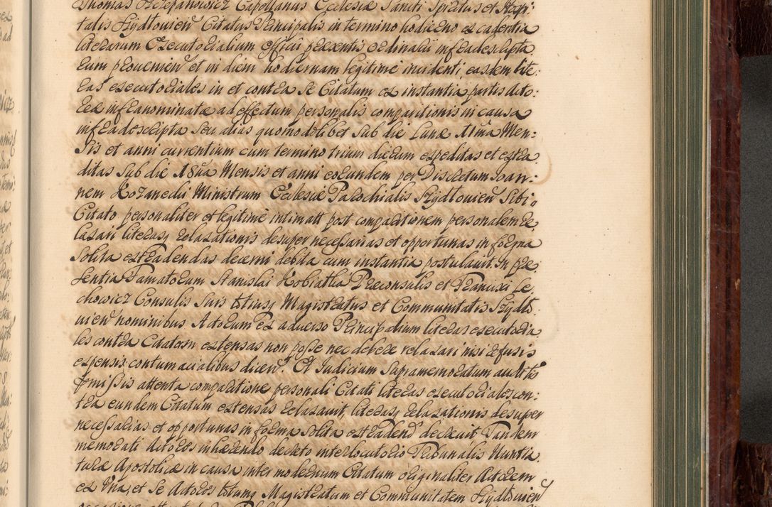Zdjęcie nr 730 dla obiektu archiwalnego: Acta actorum episcopalium R. D. Joannis a Małachowice Małachowski, episcopi Cracoviensis a die 16 Julii anni 1688 et 1689 acticatorum. Volumen IV