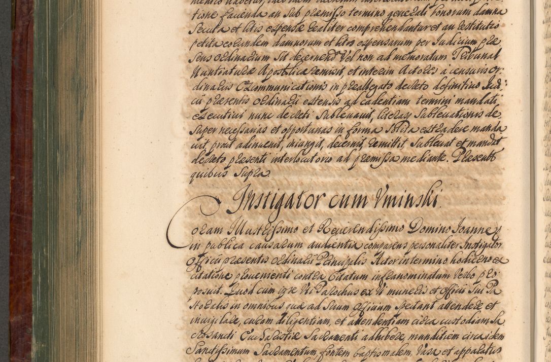 Zdjęcie nr 733 dla obiektu archiwalnego: Acta actorum episcopalium R. D. Joannis a Małachowice Małachowski, episcopi Cracoviensis a die 16 Julii anni 1688 et 1689 acticatorum. Volumen IV