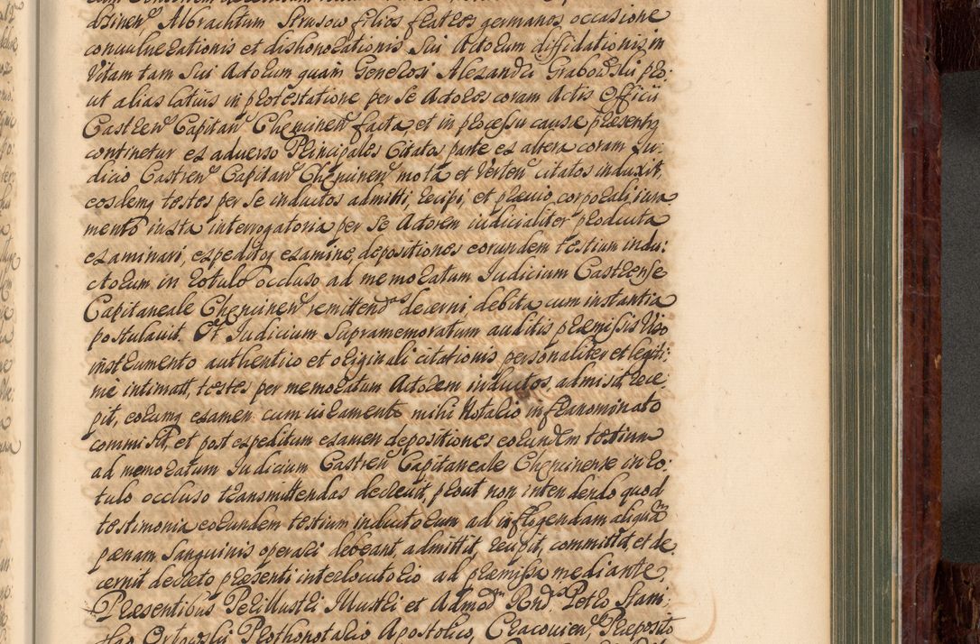 Zdjęcie nr 720 dla obiektu archiwalnego: Acta actorum episcopalium R. D. Joannis a Małachowice Małachowski, episcopi Cracoviensis a die 16 Julii anni 1688 et 1689 acticatorum. Volumen IV