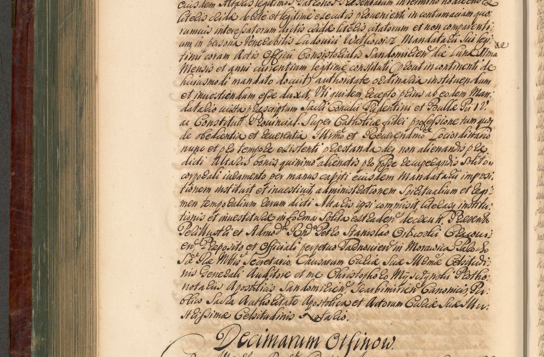 Zdjęcie nr 727 dla obiektu archiwalnego: Acta actorum episcopalium R. D. Joannis a Małachowice Małachowski, episcopi Cracoviensis a die 16 Julii anni 1688 et 1689 acticatorum. Volumen IV