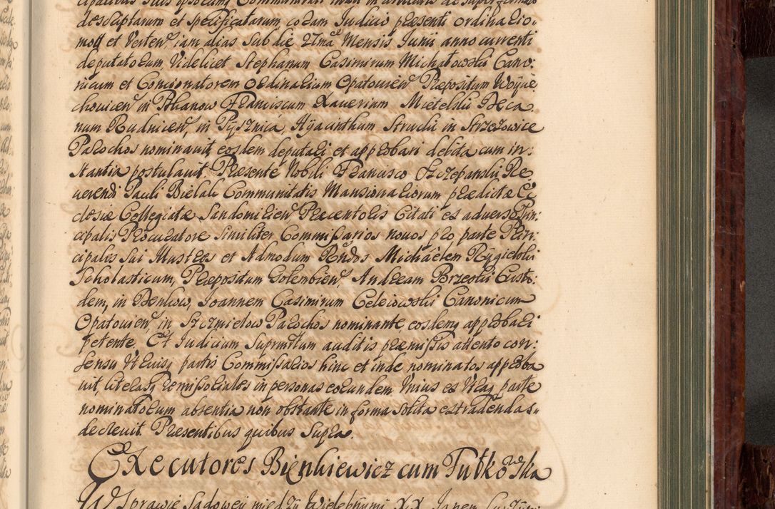 Zdjęcie nr 718 dla obiektu archiwalnego: Acta actorum episcopalium R. D. Joannis a Małachowice Małachowski, episcopi Cracoviensis a die 16 Julii anni 1688 et 1689 acticatorum. Volumen IV