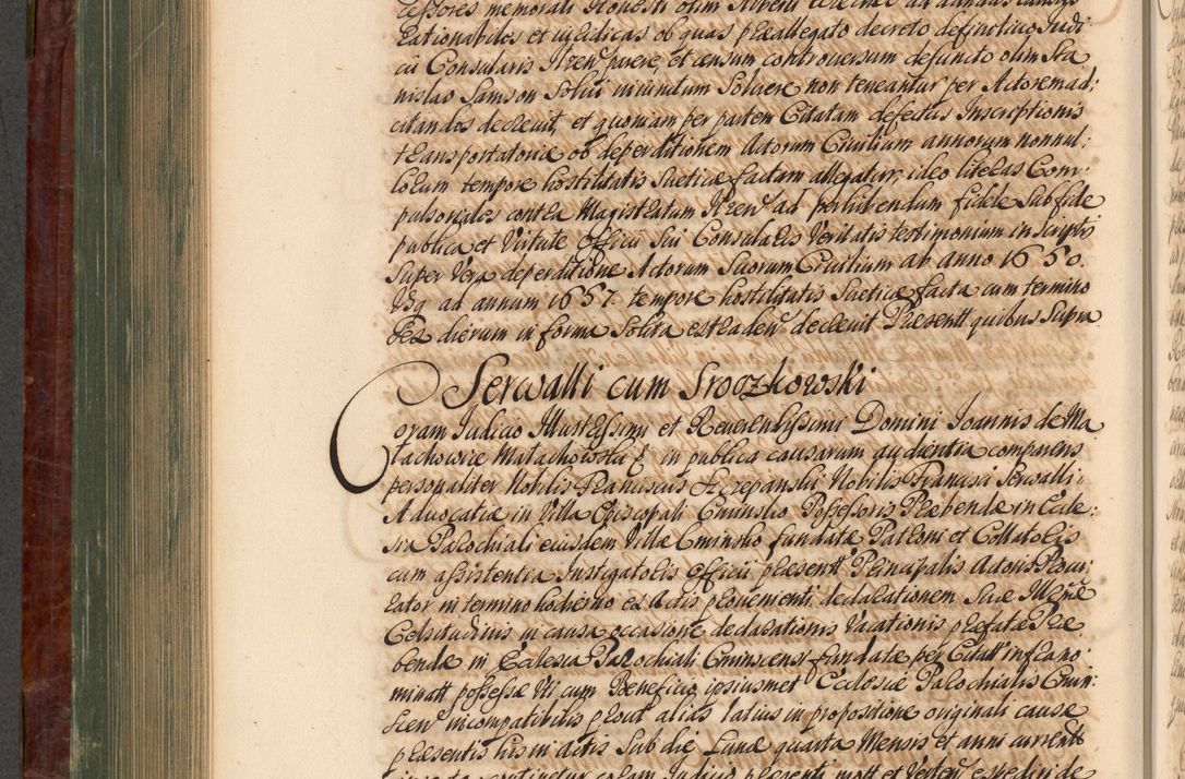 Zdjęcie nr 703 dla obiektu archiwalnego: Acta actorum episcopalium R. D. Joannis a Małachowice Małachowski, episcopi Cracoviensis a die 16 Julii anni 1688 et 1689 acticatorum. Volumen IV