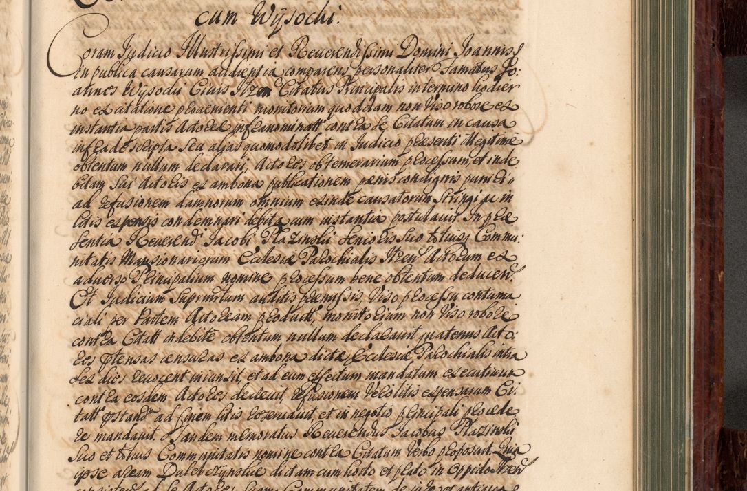 Zdjęcie nr 696 dla obiektu archiwalnego: Acta actorum episcopalium R. D. Joannis a Małachowice Małachowski, episcopi Cracoviensis a die 16 Julii anni 1688 et 1689 acticatorum. Volumen IV