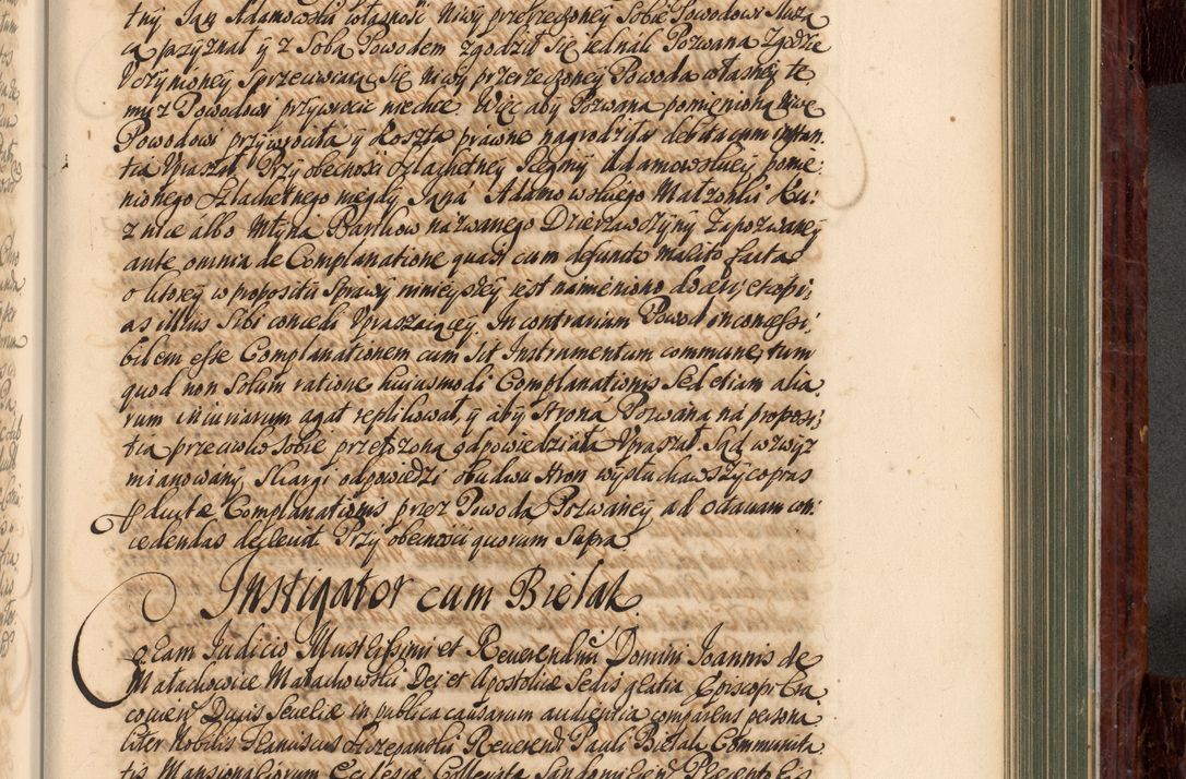 Zdjęcie nr 694 dla obiektu archiwalnego: Acta actorum episcopalium R. D. Joannis a Małachowice Małachowski, episcopi Cracoviensis a die 16 Julii anni 1688 et 1689 acticatorum. Volumen IV
