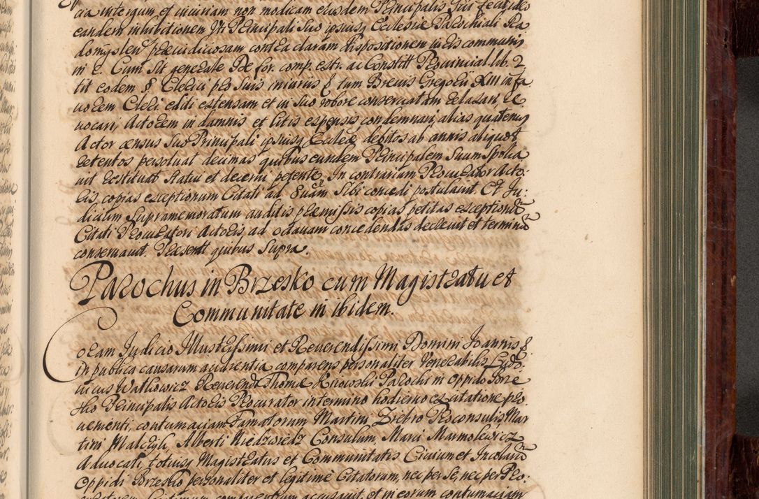 Zdjęcie nr 692 dla obiektu archiwalnego: Acta actorum episcopalium R. D. Joannis a Małachowice Małachowski, episcopi Cracoviensis a die 16 Julii anni 1688 et 1689 acticatorum. Volumen IV