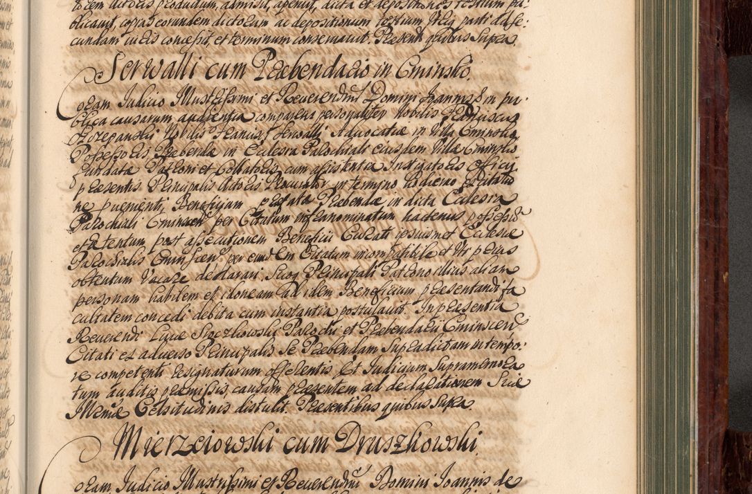Zdjęcie nr 690 dla obiektu archiwalnego: Acta actorum episcopalium R. D. Joannis a Małachowice Małachowski, episcopi Cracoviensis a die 16 Julii anni 1688 et 1689 acticatorum. Volumen IV
