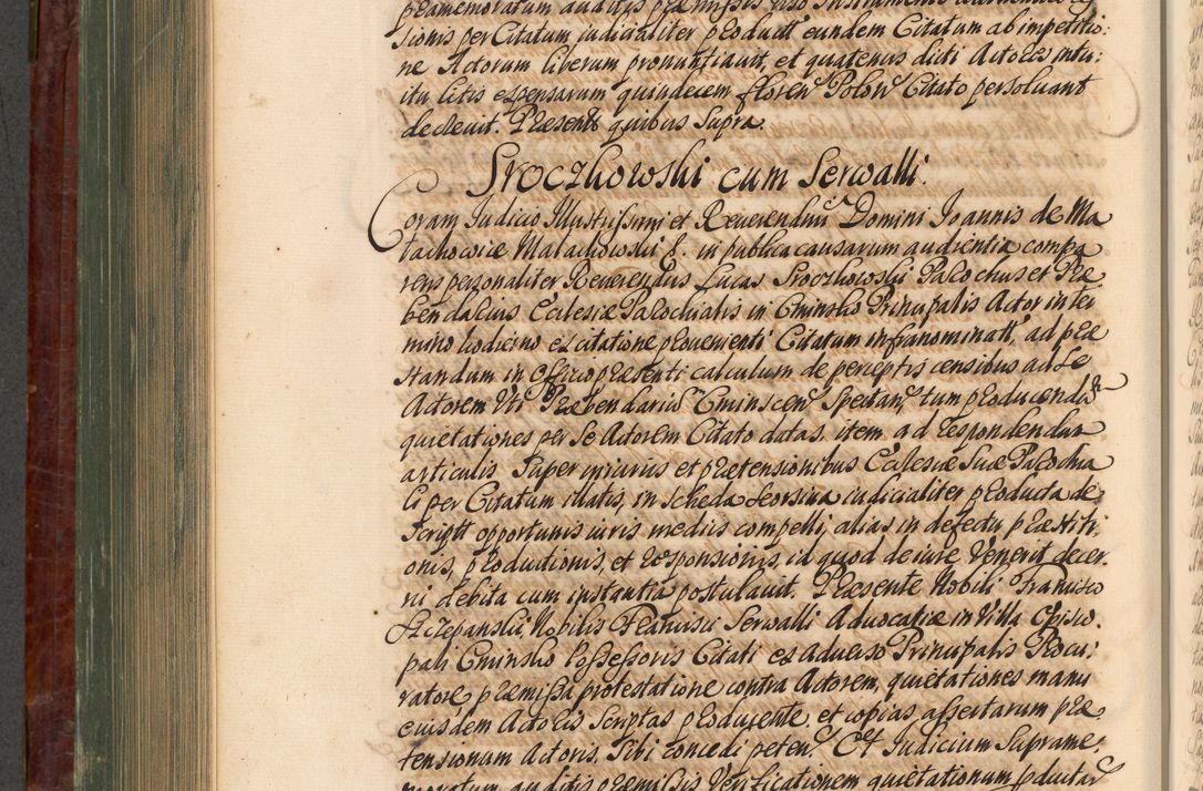 Zdjęcie nr 697 dla obiektu archiwalnego: Acta actorum episcopalium R. D. Joannis a Małachowice Małachowski, episcopi Cracoviensis a die 16 Julii anni 1688 et 1689 acticatorum. Volumen IV