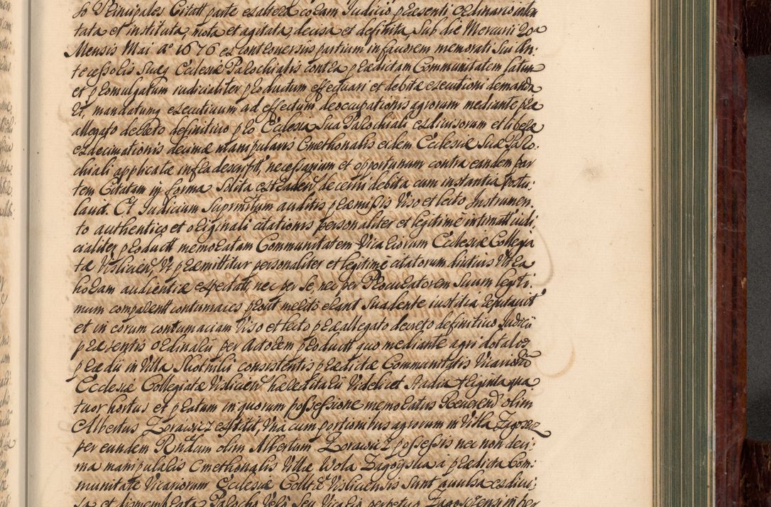 Zdjęcie nr 688 dla obiektu archiwalnego: Acta actorum episcopalium R. D. Joannis a Małachowice Małachowski, episcopi Cracoviensis a die 16 Julii anni 1688 et 1689 acticatorum. Volumen IV