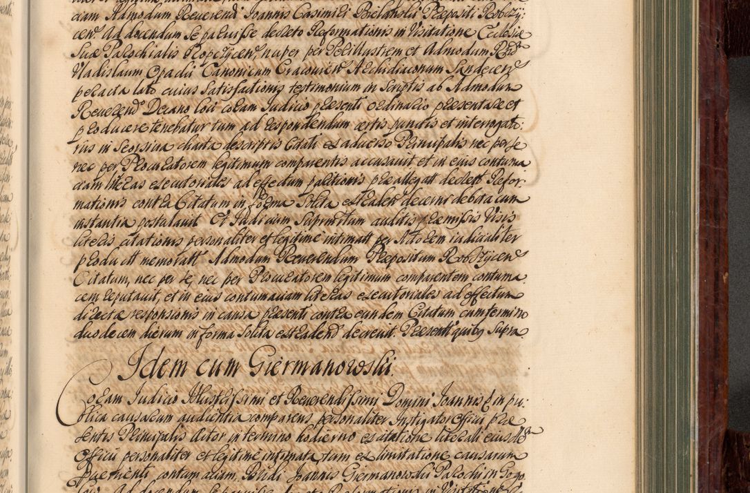 Zdjęcie nr 682 dla obiektu archiwalnego: Acta actorum episcopalium R. D. Joannis a Małachowice Małachowski, episcopi Cracoviensis a die 16 Julii anni 1688 et 1689 acticatorum. Volumen IV