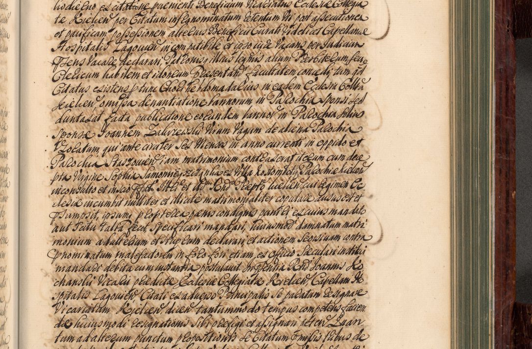 Zdjęcie nr 684 dla obiektu archiwalnego: Acta actorum episcopalium R. D. Joannis a Małachowice Małachowski, episcopi Cracoviensis a die 16 Julii anni 1688 et 1689 acticatorum. Volumen IV