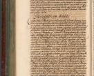 Zdjęcie nr 681 dla obiektu archiwalnego: Acta actorum episcopalium R. D. Joannis a Małachowice Małachowski, episcopi Cracoviensis a die 16 Julii anni 1688 et 1689 acticatorum. Volumen IV