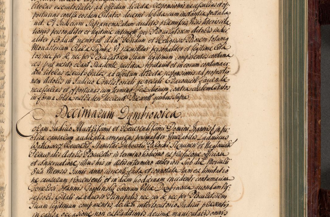 Zdjęcie nr 678 dla obiektu archiwalnego: Acta actorum episcopalium R. D. Joannis a Małachowice Małachowski, episcopi Cracoviensis a die 16 Julii anni 1688 et 1689 acticatorum. Volumen IV