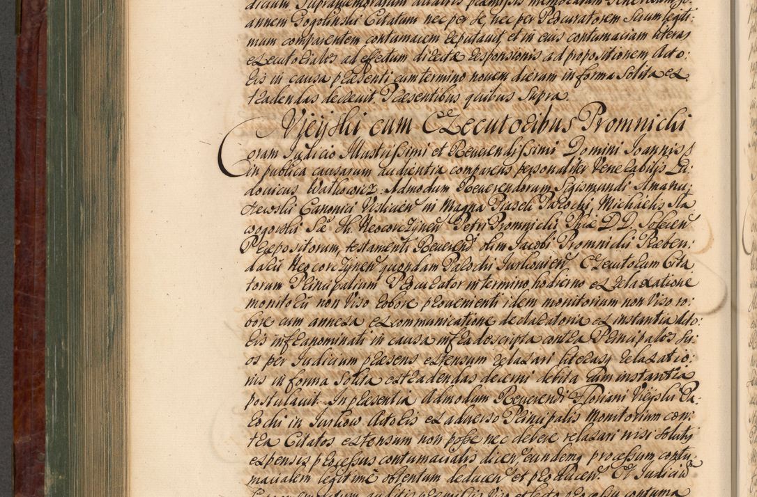 Zdjęcie nr 679 dla obiektu archiwalnego: Acta actorum episcopalium R. D. Joannis a Małachowice Małachowski, episcopi Cracoviensis a die 16 Julii anni 1688 et 1689 acticatorum. Volumen IV