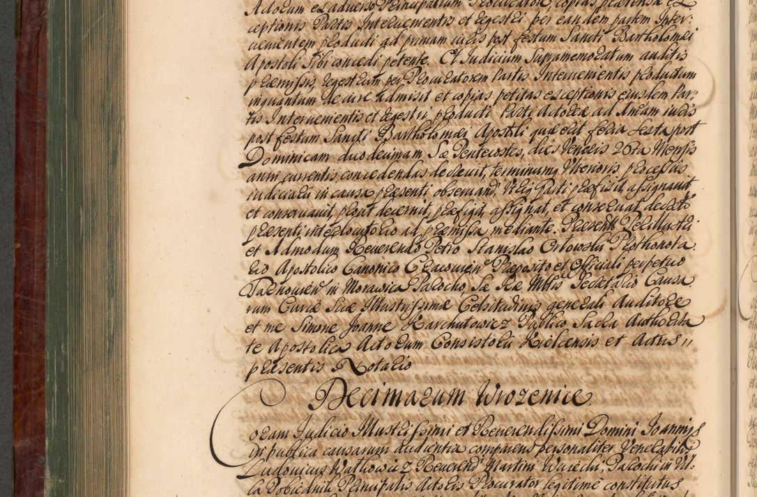 Zdjęcie nr 677 dla obiektu archiwalnego: Acta actorum episcopalium R. D. Joannis a Małachowice Małachowski, episcopi Cracoviensis a die 16 Julii anni 1688 et 1689 acticatorum. Volumen IV