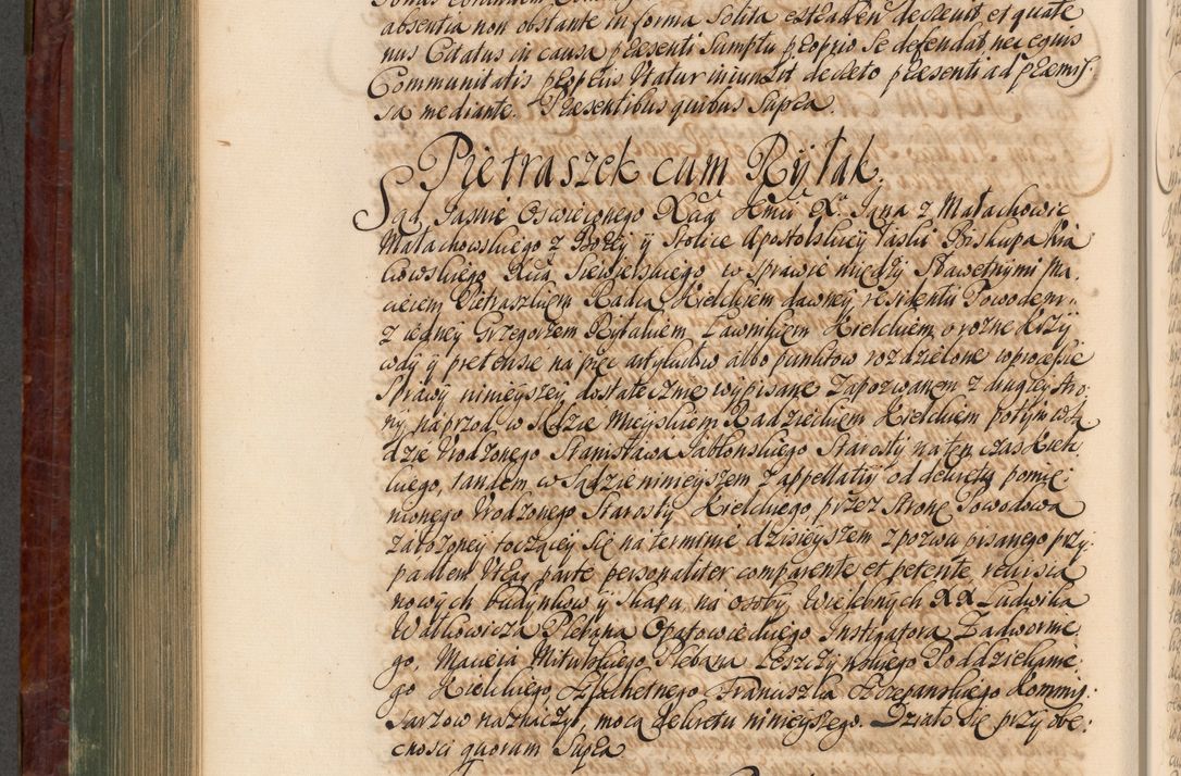 Zdjęcie nr 673 dla obiektu archiwalnego: Acta actorum episcopalium R. D. Joannis a Małachowice Małachowski, episcopi Cracoviensis a die 16 Julii anni 1688 et 1689 acticatorum. Volumen IV