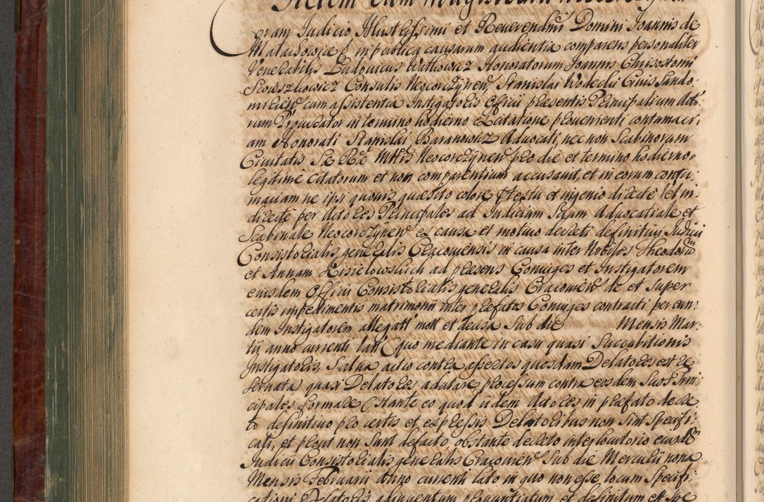 Zdjęcie nr 671 dla obiektu archiwalnego: Acta actorum episcopalium R. D. Joannis a Małachowice Małachowski, episcopi Cracoviensis a die 16 Julii anni 1688 et 1689 acticatorum. Volumen IV