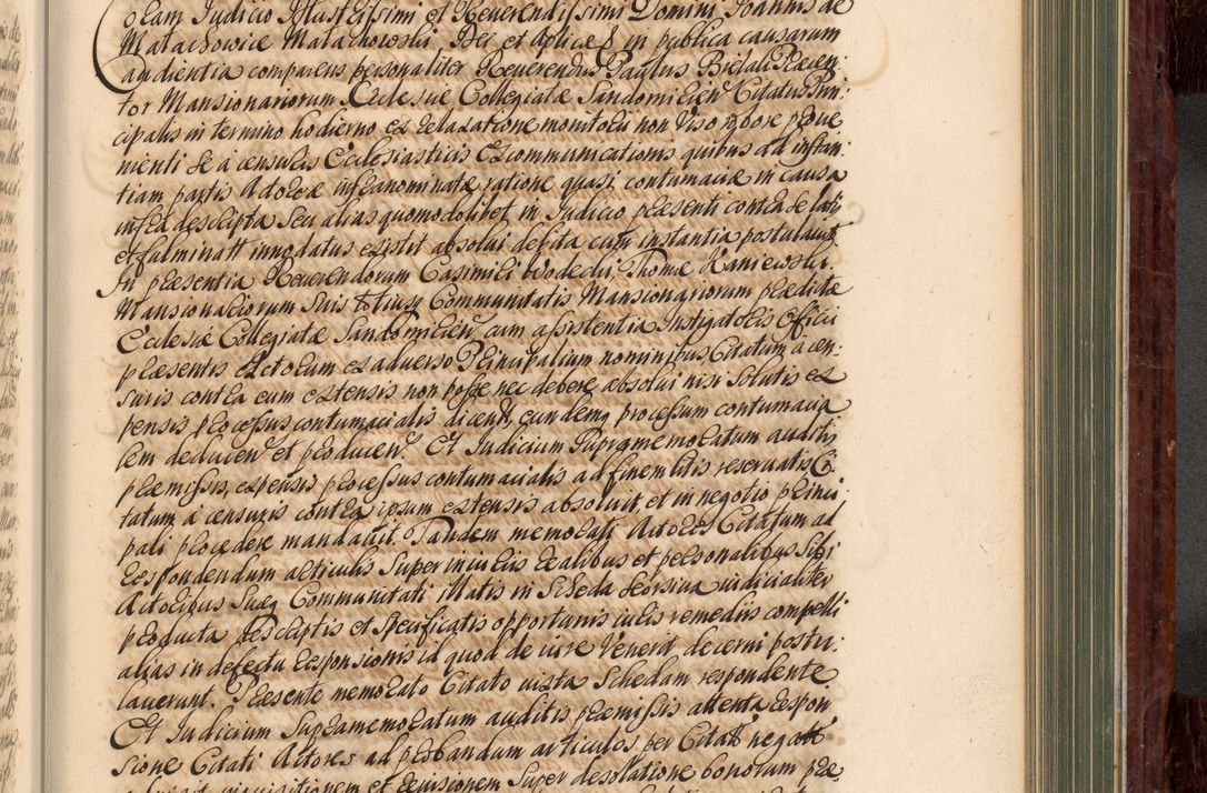 Zdjęcie nr 672 dla obiektu archiwalnego: Acta actorum episcopalium R. D. Joannis a Małachowice Małachowski, episcopi Cracoviensis a die 16 Julii anni 1688 et 1689 acticatorum. Volumen IV