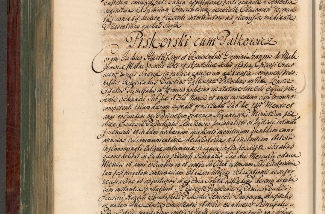 Zdjęcie nr 661 dla obiektu archiwalnego: Acta actorum episcopalium R. D. Joannis a Małachowice Małachowski, episcopi Cracoviensis a die 16 Julii anni 1688 et 1689 acticatorum. Volumen IV
