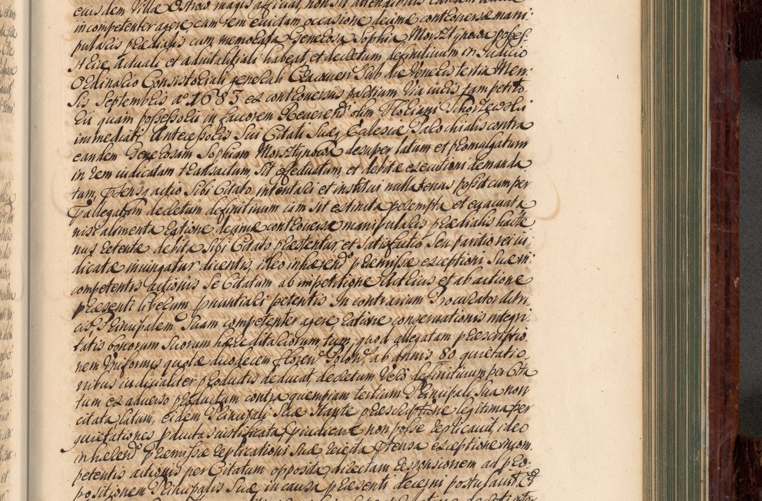 Zdjęcie nr 658 dla obiektu archiwalnego: Acta actorum episcopalium R. D. Joannis a Małachowice Małachowski, episcopi Cracoviensis a die 16 Julii anni 1688 et 1689 acticatorum. Volumen IV