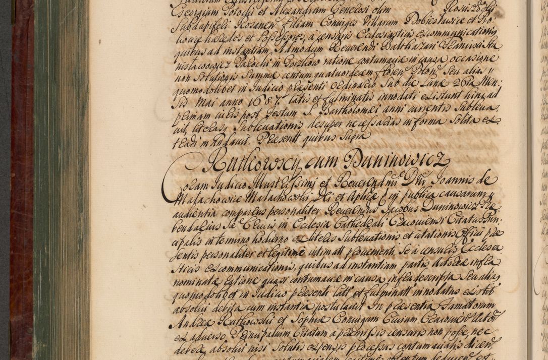 Zdjęcie nr 663 dla obiektu archiwalnego: Acta actorum episcopalium R. D. Joannis a Małachowice Małachowski, episcopi Cracoviensis a die 16 Julii anni 1688 et 1689 acticatorum. Volumen IV