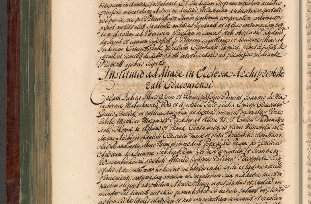 Zdjęcie nr 655 dla obiektu archiwalnego: Acta actorum episcopalium R. D. Joannis a Małachowice Małachowski, episcopi Cracoviensis a die 16 Julii anni 1688 et 1689 acticatorum. Volumen IV