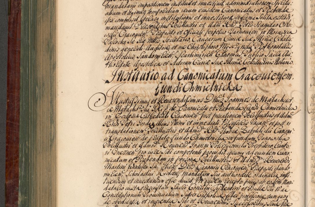 Zdjęcie nr 639 dla obiektu archiwalnego: Acta actorum episcopalium R. D. Joannis a Małachowice Małachowski, episcopi Cracoviensis a die 16 Julii anni 1688 et 1689 acticatorum. Volumen IV