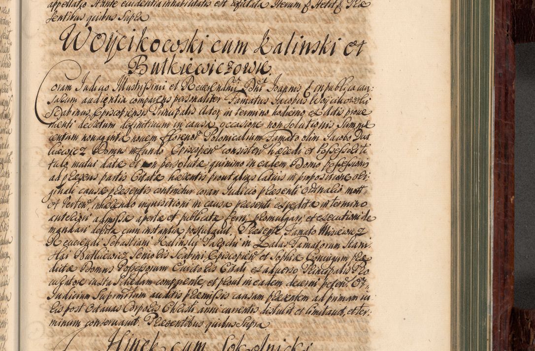 Zdjęcie nr 636 dla obiektu archiwalnego: Acta actorum episcopalium R. D. Joannis a Małachowice Małachowski, episcopi Cracoviensis a die 16 Julii anni 1688 et 1689 acticatorum. Volumen IV