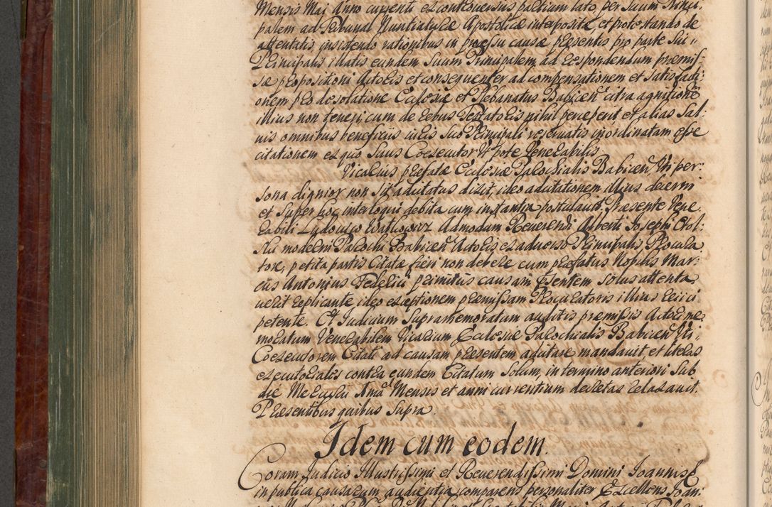 Zdjęcie nr 633 dla obiektu archiwalnego: Acta actorum episcopalium R. D. Joannis a Małachowice Małachowski, episcopi Cracoviensis a die 16 Julii anni 1688 et 1689 acticatorum. Volumen IV