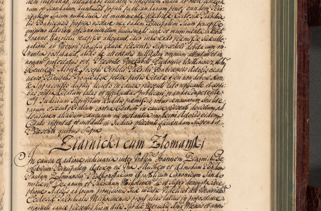 Zdjęcie nr 634 dla obiektu archiwalnego: Acta actorum episcopalium R. D. Joannis a Małachowice Małachowski, episcopi Cracoviensis a die 16 Julii anni 1688 et 1689 acticatorum. Volumen IV