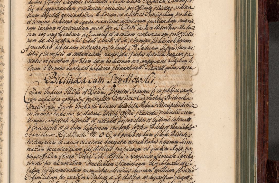 Zdjęcie nr 630 dla obiektu archiwalnego: Acta actorum episcopalium R. D. Joannis a Małachowice Małachowski, episcopi Cracoviensis a die 16 Julii anni 1688 et 1689 acticatorum. Volumen IV