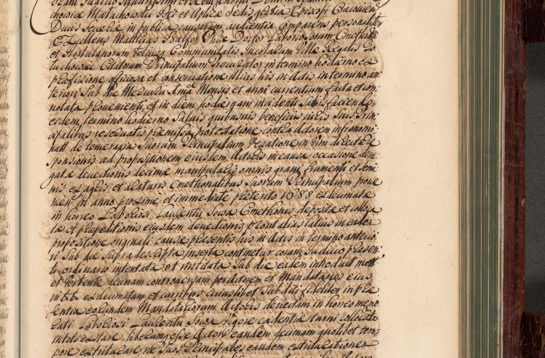 Zdjęcie nr 626 dla obiektu archiwalnego: Acta actorum episcopalium R. D. Joannis a Małachowice Małachowski, episcopi Cracoviensis a die 16 Julii anni 1688 et 1689 acticatorum. Volumen IV
