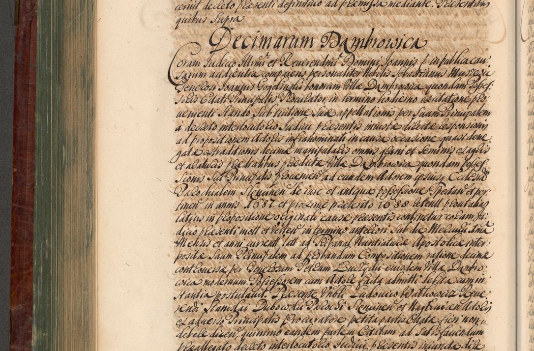 Zdjęcie nr 625 dla obiektu archiwalnego: Acta actorum episcopalium R. D. Joannis a Małachowice Małachowski, episcopi Cracoviensis a die 16 Julii anni 1688 et 1689 acticatorum. Volumen IV