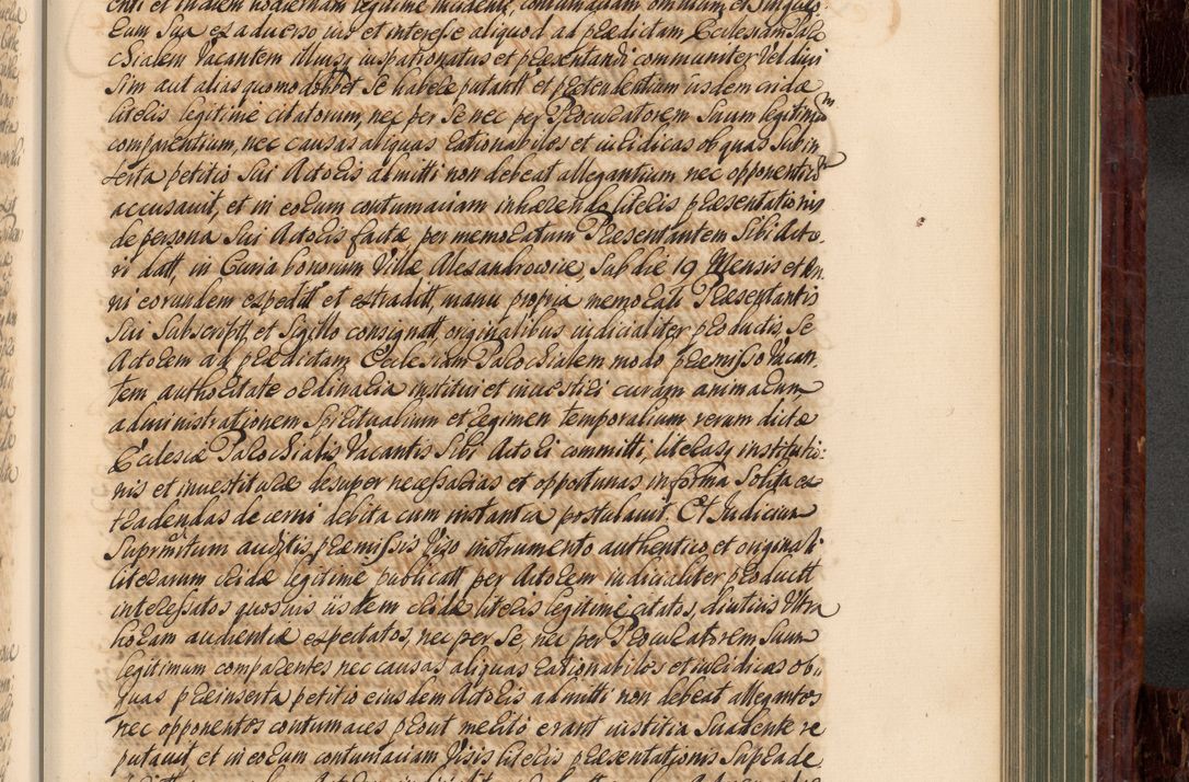 Zdjęcie nr 624 dla obiektu archiwalnego: Acta actorum episcopalium R. D. Joannis a Małachowice Małachowski, episcopi Cracoviensis a die 16 Julii anni 1688 et 1689 acticatorum. Volumen IV