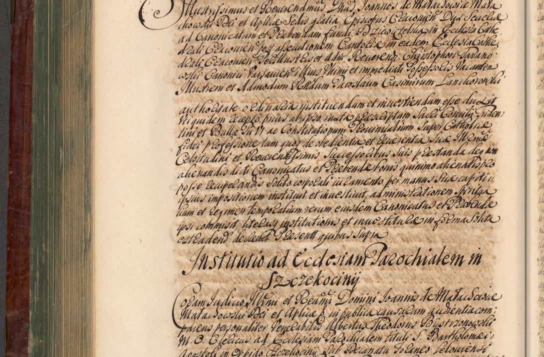 Zdjęcie nr 623 dla obiektu archiwalnego: Acta actorum episcopalium R. D. Joannis a Małachowice Małachowski, episcopi Cracoviensis a die 16 Julii anni 1688 et 1689 acticatorum. Volumen IV