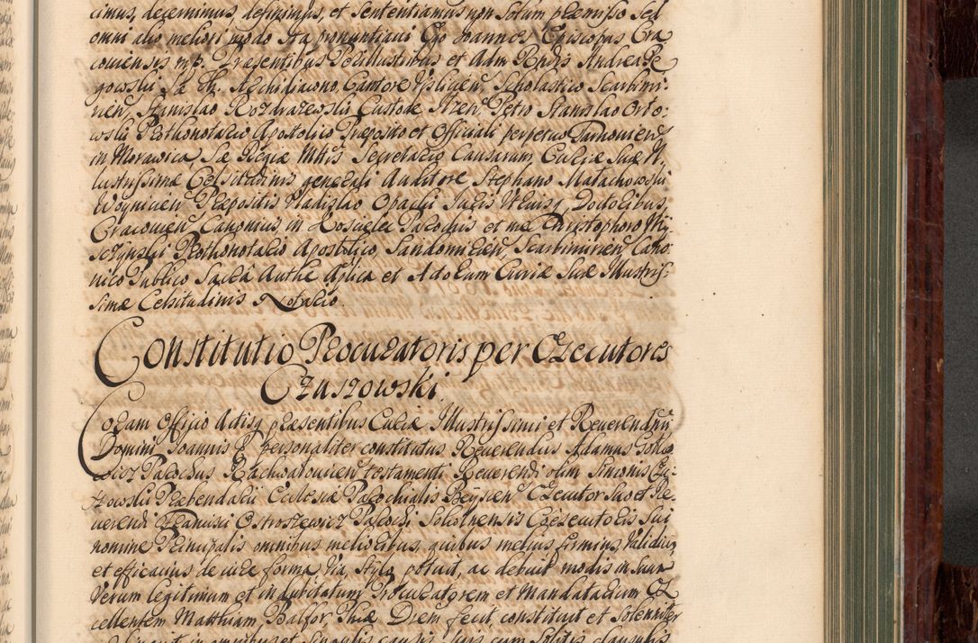 Zdjęcie nr 620 dla obiektu archiwalnego: Acta actorum episcopalium R. D. Joannis a Małachowice Małachowski, episcopi Cracoviensis a die 16 Julii anni 1688 et 1689 acticatorum. Volumen IV