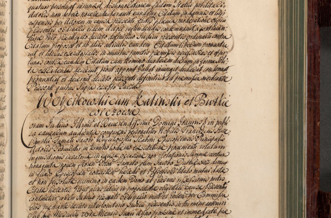 Zdjęcie nr 614 dla obiektu archiwalnego: Acta actorum episcopalium R. D. Joannis a Małachowice Małachowski, episcopi Cracoviensis a die 16 Julii anni 1688 et 1689 acticatorum. Volumen IV