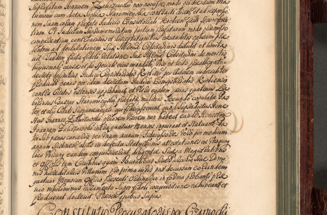 Zdjęcie nr 808 dla obiektu archiwalnego: Acta actorum episcopalium R. D. Joannis a Małachowice Małachowski, episcopi Cracoviensis a die 16 Julii anni 1688 et 1689 acticatorum. Volumen IV