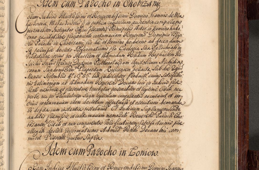 Zdjęcie nr 806 dla obiektu archiwalnego: Acta actorum episcopalium R. D. Joannis a Małachowice Małachowski, episcopi Cracoviensis a die 16 Julii anni 1688 et 1689 acticatorum. Volumen IV